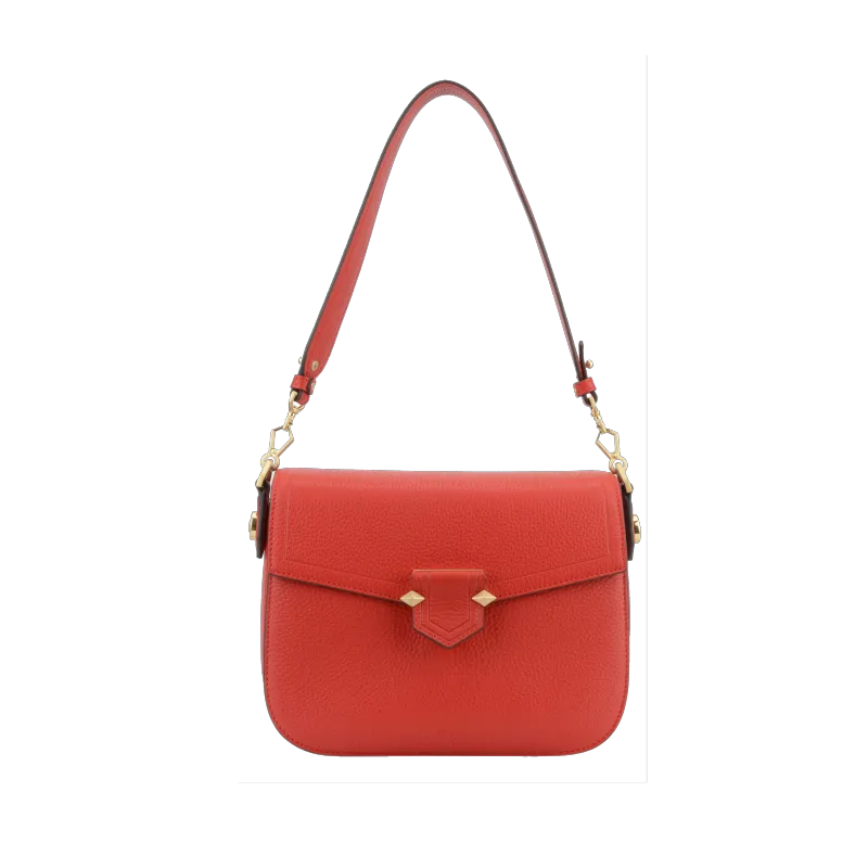 Bright red